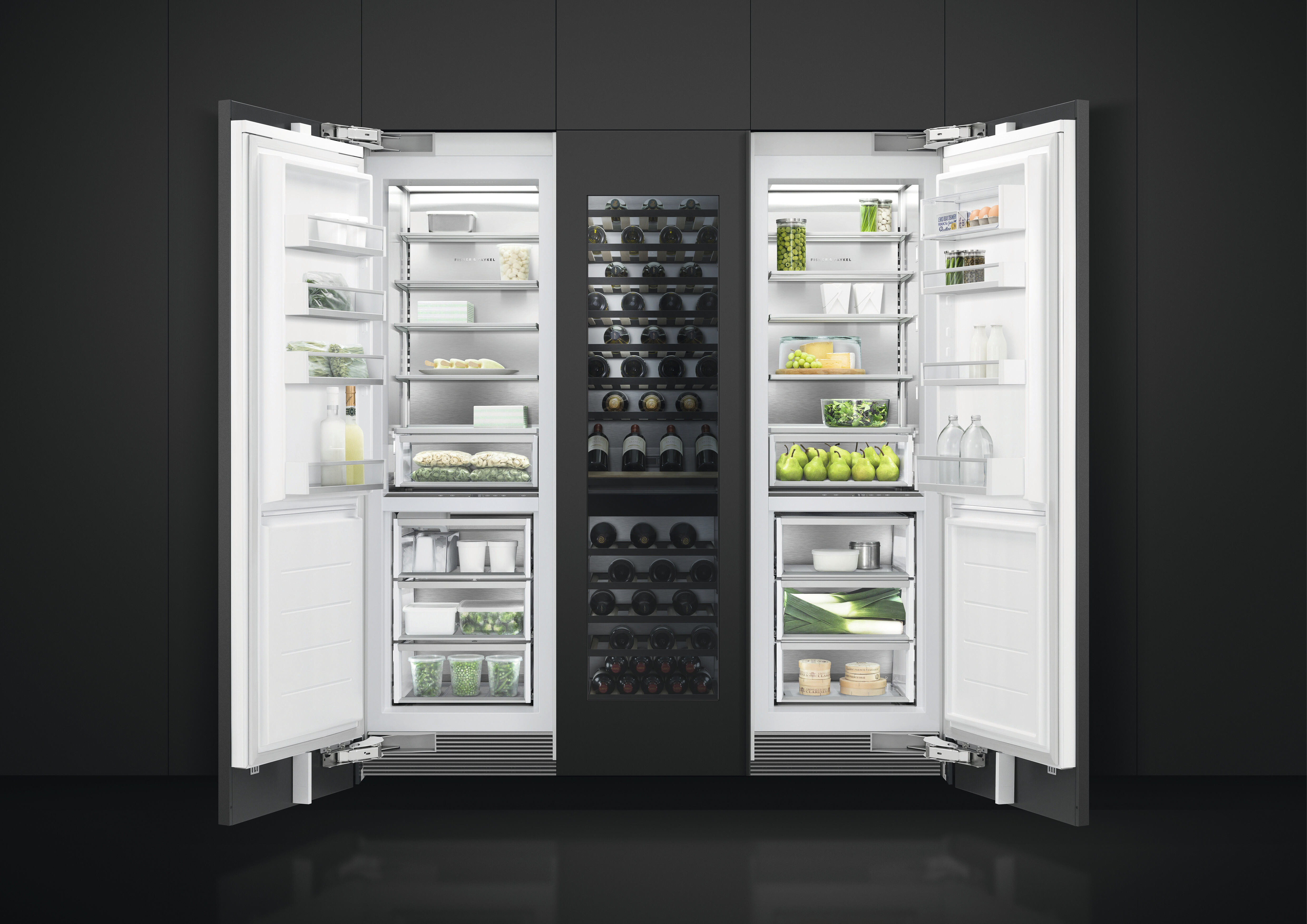 Fisher & Paykel Refrigeration Designed with Food Care in Mind