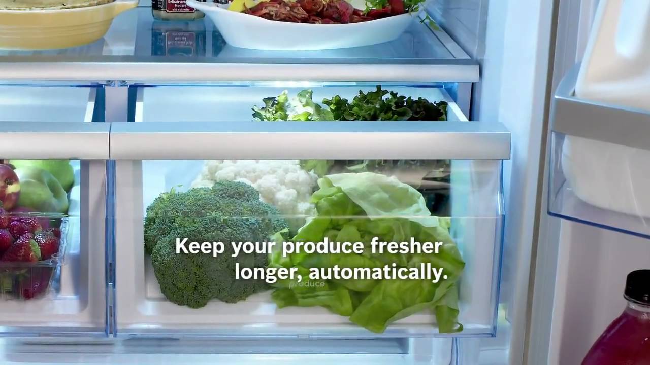 Keep Food Fresher Longer with a Bosch Refrigerator AVENUE APPLIANCE