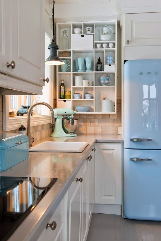 66 Creative Appliances Storage Ideas For Small Kitchens - DigsDigs